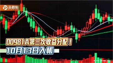 00981A配息維持0.63元！年化殖利率8.2％　想領息最晚這天買