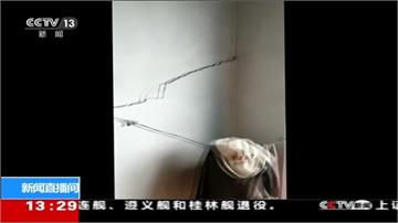 中國吉林5.1地震 深度10公里牆裂屋損