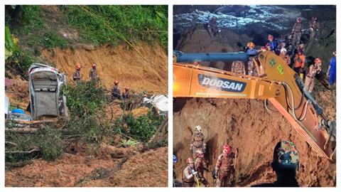 馬來西亞山崩24死9失蹤DAY6！母遭活埋快滅頂…急喊「別管我、先救孩子」