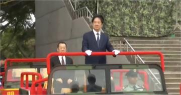 主持M1A2T戰車成軍典禮　賴清德：只有實力才可以帶來真和平