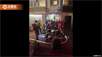 深夜驚魂!中和公寓氣爆男子全身燻黑昏迷