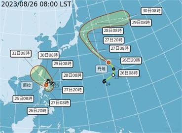 LIVE／中颱蘇拉恐侵台？　氣象局15:30最新說明