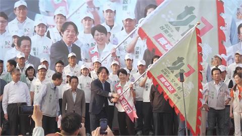 破冰！　陳亭妃競總成立　林俊憲首度站台拚台南大團結