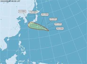 快新聞／第11號輕颱「軒嵐諾」生成    氣象局曝最新路徑