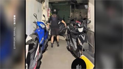 凌晨3點尾隨女子回家　「穿女裝詭男」走路搖晃跟進公寓樓梯間
