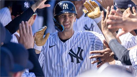 MLB(影)／洋基怪力新秀綽號「左打法官」升大聯盟！與賈吉共寫史上首見紀錄