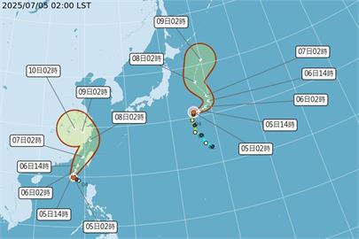 颱風要來了！「丹娜絲」正式成形　直撲台灣路徑曝光