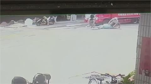違停車擋視線？未禮讓行人？　高雄２學生遭騎士撞上釀３傷