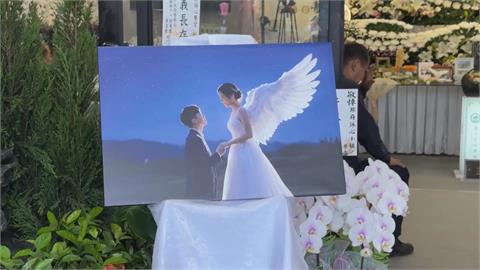 台南女警今告別式　會場外掛「合成婚紗照」一圓生前遺憾