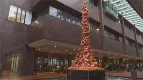 香港大學知名雕塑「國殤之柱」　竟遭無預警拆除