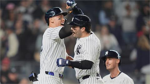 MLB(影)/洋基「法官」對決前隊友照樣棒打開轟!超狂表現暫居美聯7冠王