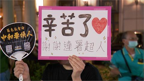 藍白上凱道罷免收件大進補！　罷藍委成案「坐20望25」