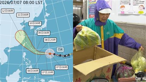 巴威未到…民眾「反向防颱」！他4小時吃空物資　網笑：吞肚子裡也是囤