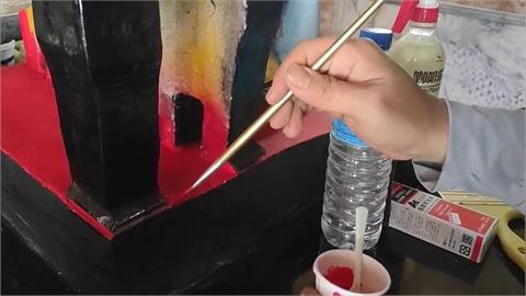 快新聞／神明也泡水！光復災區寺廟神像受損　修復師徒手搶救金身