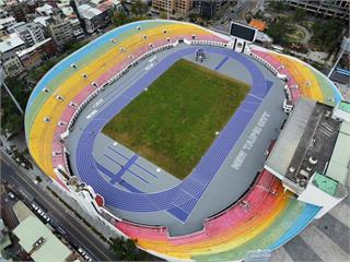 《體壇》巴黎奧運紫色田徑場復刻在新北板橋體育場　浪漫迎接世壯運2/3開放使用