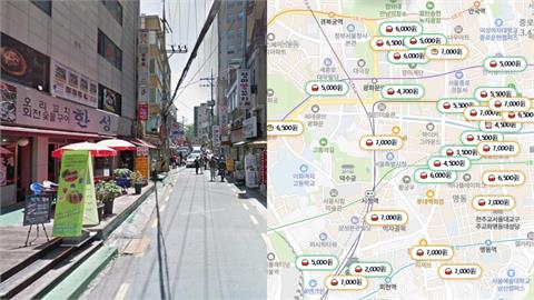 南韓暴紅「乞丐地圖」成荷包救星　網紅實測激推：好吃又不到100元