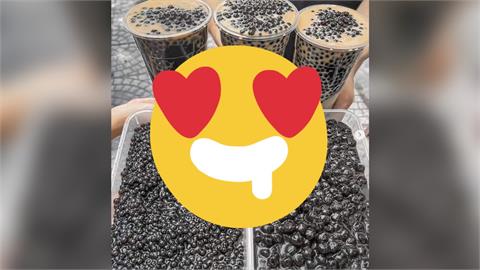 他Po兩盒「料多到滿出來」珍奶照片　網驚呼：嚼到嘴巴好累 