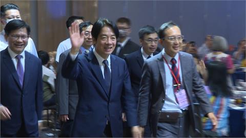 賴清德出席基層醫療協會晚宴　醫師們高喊「賴總統」熱烈歡迎