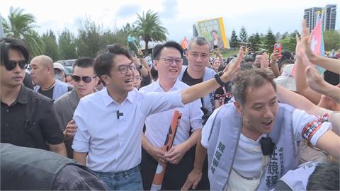 快新聞／洋流到新竹！沈伯洋合體莊競程車掃　她曝1數據：真正外溢在這