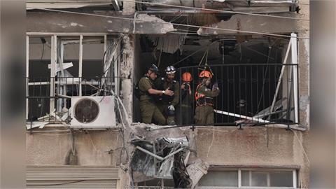 伊朗導彈碎片擊中美國駐以色列領事官邸建築