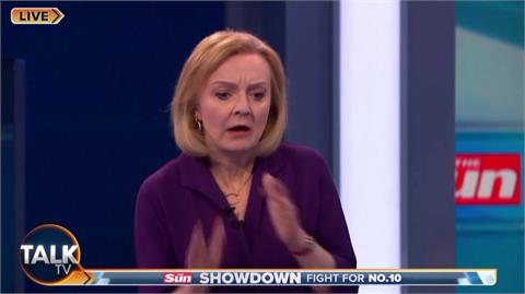 英保守黨魁選舉電視辯論　主持人突然昏倒