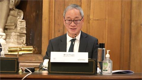 李遠出席台法文化獎典禮遭中國抗議 林楚茵曝疑遭中國人盯哨