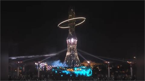 2026台灣燈會嘉義登場　21公尺主燈「光沐」搶先展演