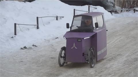 俄羅斯冬天嚴寒　工程師打造「禦寒自行車」