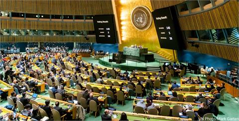 快新聞／聯合國大會壓倒性通過決議　要求俄羅斯「立即停戰」