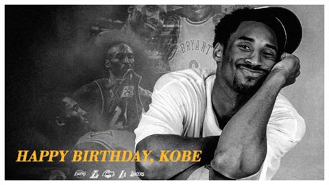 NBA(影)／湖人小飛俠科比48歲冥誕！妻子凡妮莎感性發文祝生日快樂