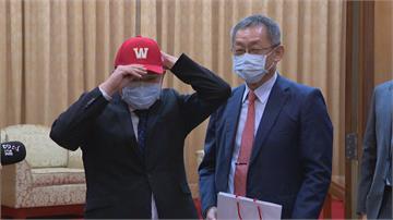 中職五球團代表拜會！立法院副院長蔡其昌出任中職會長