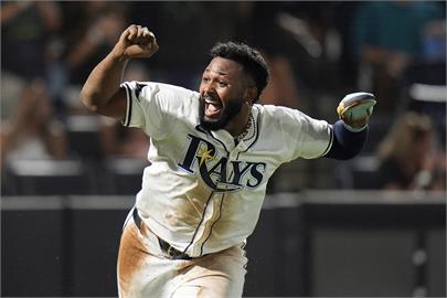 MLB(影)／再見內野安打竟有2分打點　光芒瘋狂九局下大逆轉勝遊騎兵