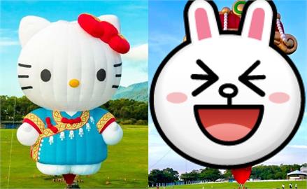 快新聞／驚！台東Hello Kitty熱氣球被吹倒燒傷　縣府急找「媽祖球」代班