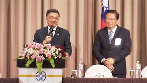 「我有資格講！」王金平籲總預算快過　商總代表大會卓榮泰也現身
