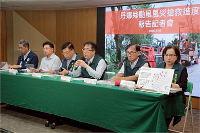 快新聞／說明「丹娜絲」災後復原進度　黃偉哲：台南防洪建設確有成效
