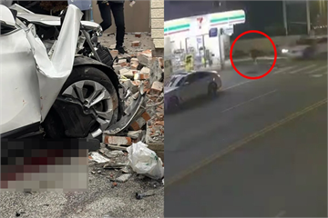 驚悚！BMW高速衝撞超商　男奔逃不及遭撞飛10公尺重傷