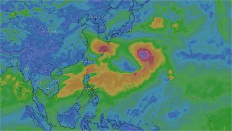 竹節草颱風復活拉抬低壓帶　加成西南風雨彈狂炸中南部