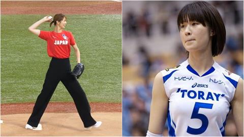 運動美女(影)／「排球女神」近況曝光！木村沙織185公分逆天比例　開球美翻網友