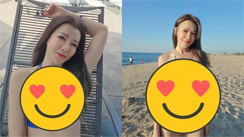 曾雅蘭遊泰「抬手洩深V」大解放！「49歲凍齡模樣」驚呆網：不科學…