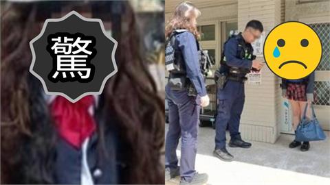 43歲大叔「穿超短JK裙」扮女裝徘徊女宿門口！校方急報警…火辣身影曝光
