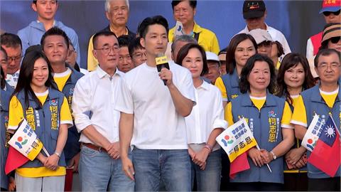 幫誰輔選？蔣萬安讚高雄進步　被抓包助選一稿多用