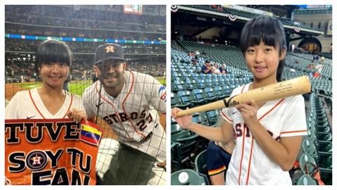 MLB／美夢成真！台灣女球迷幸運獲奧圖維贈送球棒　竟曾打過黑豹旗