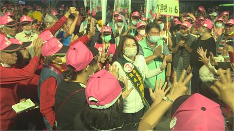 屏東竹田團結大會場　鄭文燦站台讚聲周春米
