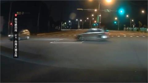台中"街頭甩尾哥" 路口轉圈瘋狂甩尾沿途至少10公里