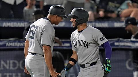 MLB(影)／洋基單季三次「首局三連轟」太會打！創大聯盟史上新紀錄