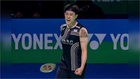 羽球(影)／林俊易生涯750第一冠！只用38分鐘砲轟「印尼柯振東」寫個人最佳紀錄