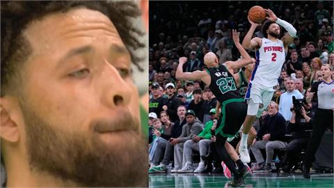 NBA(影)/活塞13連勝遭斷!康寧漢「讀秒罰丟追平分」白轟42分「表情超失望」