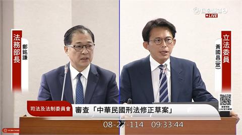 快新聞／黃國昌又咆哮了！質問鄭銘謙有無遞辭職信　挨酸「什麼語調」