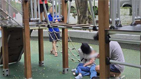 為了給孩童挑戰？天壽公園吊橋遊具縫隙太大　家長控：每天至少一位孩童摔下來