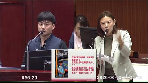 蔣萬安備詢"殷瑋狂答"槓議員 沈伯洋:別讓幕僚當擋箭牌
